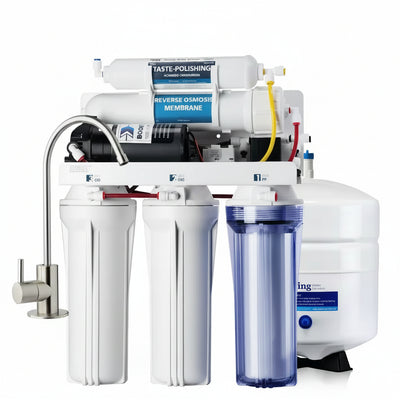 Maximum Performance under Sink Reverse Osmosis Drinking Water Filtration System with Booster Pump