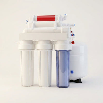 Under Sink Water Filter System Built for Daily Use, 6-Stage Reverse Osmosis, Alkaline Filter, 100 GPD Capacity