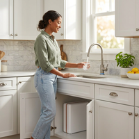 Reverse Osmosis Water Filter System Built for High Capacity, 600 GPD Tankless Design, 7-Stage Filtration — Lifestyle