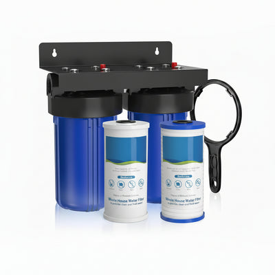 Whole House Water Filter System 5-Stage Filtration with Carbon Filter and Sediment Filter 5 Micron 1 In. Inlet/Outlet